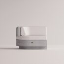 ANGELIA SMALL LEFT EDGE - White Plain White