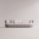 ANGELIA TRIPLE - Gray Plain White