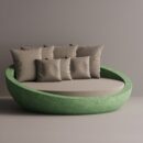HESTIA - Green Plain Beige