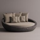 HESTIA - Anthracite Plain Beige