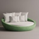 HESTIA - Green Plain White