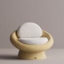 MILDA - Yellow Plain White