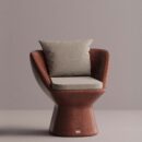 MINERVA - Maroon Plain Beige