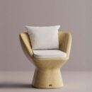 MINERVA - Yellow Plain White