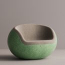 THALIA - Green Plain Beige