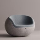 THALIA - Gray Plain Light Blue