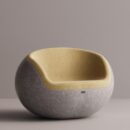 THALIA - Gray Plain Yellow